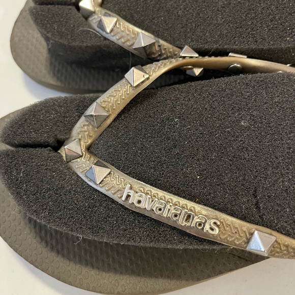 Havaianas Women's Sandals in Olive and Silver - Picture 4 of 4